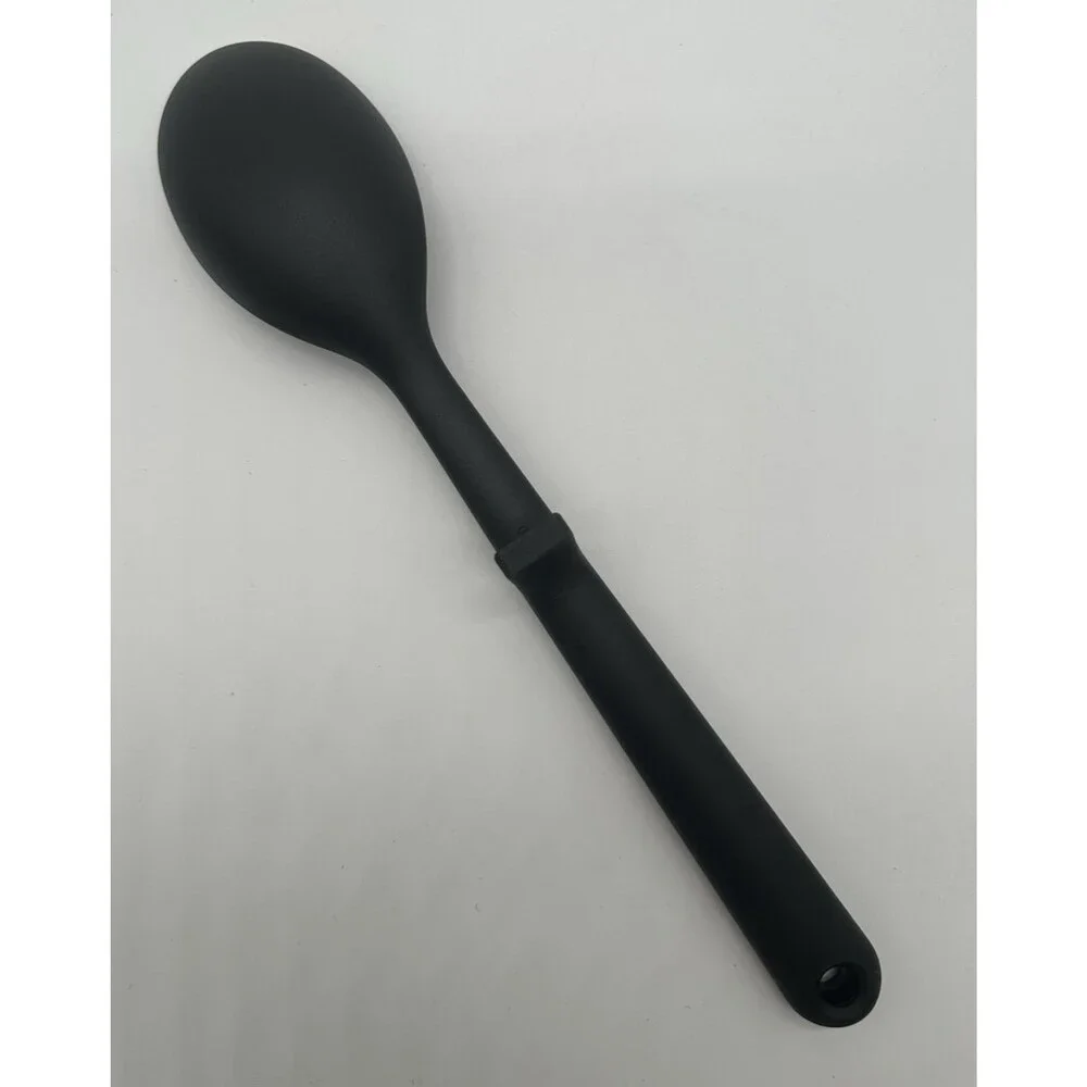 Ninja 4 Piece Cooking Utensil Set Black Spatula Spoon Slotted Spoon Pasta Fork